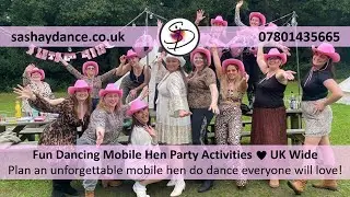 Mobile Hen Party Activities 🤍 Unforgettable Fun Dance Class 🤍 Book Mobile Hen Do Dance Lesson Today