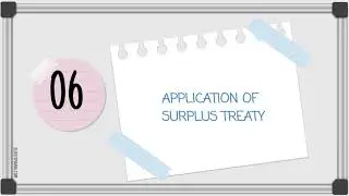 INS659 REINSURANCE : Proportional Reinsurance Treaty by Group 2