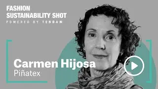 Fashion Sustainability Shot, Carmen Hijosa, founder & chief creative and innovation officer, Pi&ntilde;atex
