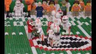Tennessee Hail Mary Against Georgia in Lego