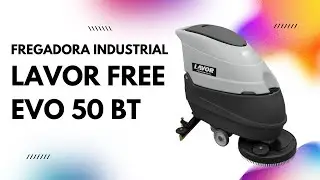 Fregadora Industrial Lavor FREE EVO 50 BT: Potencia y Eficiencia - Limpieza de Grandes Superficies