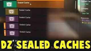 More! Tom Clancy's The Division How To Find Sealed Cache Dark Zone loot!