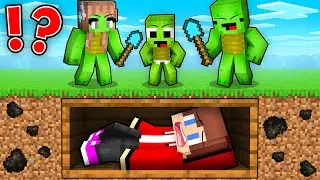 Почему семья Майки похоронила Джей-Джея заживо в Minecraft?! - Maizen