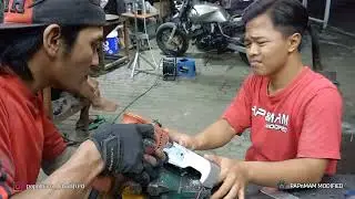 Custom Dudukan Speedometer Motor Yamaha XSR By Papnmam Modified