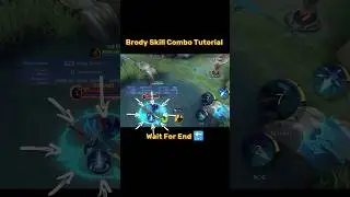 Brody Skill Combo Tutorial Mobile legends #ml2b #brody #mlbb #tutorial #mlbb