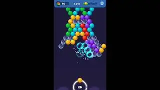 Bubble pop cannon shooter Gameplay | Level 53 | Score 12532 | Bubble shooter Android Gameplay