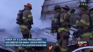 Omaha fire crews investigating downtown vacant house blaze
