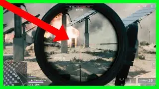 Как стрелять снайпером в BF6 (Как убивать бегущих врагов пулями из снайперской винтовки в REDSEC)