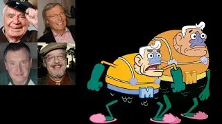 Animated Voice Comparison-  Mermaid Man (SpongeBob)