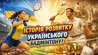 Історія українського бадмінтону: від розваги в парку до Олімпійських арен 🏸🇺🇦