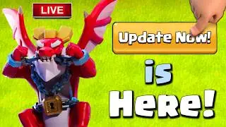 Coc New Update LIVE! 😱Clash of Clans Live