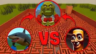 TUNG TUNG SAHUR vs SCP 096 vs SONIC TAPES  Garry&rsquo;s Mod Epic Battle