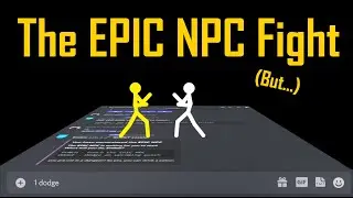 I animated the longest boss fight in EPIC RPG: The EPIC NPC.