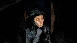 Monday is definitely a vibe 🧙🏼&zwj;♀️ #halloween #halloweenmakeup #fyp #witch #makeup #monday