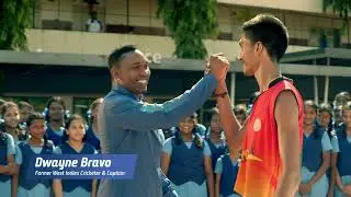 DJ Bravo in Velammal Educational Institutions  | TVC