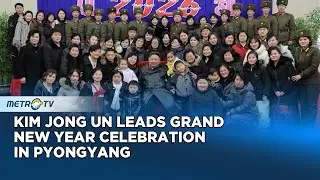 Pyongyang Lights Up as Kim Jong Un Welcomes New Year
