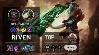 Riven Top vs Jayce - EUW Grandmaster Patch 11.15