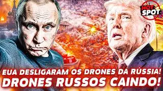 🔥 EUA cortaram o sinal dos drones russos AO VIVO! Um clique! E eles CAEM do céu! | Ponto Quente