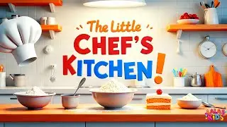 The Little Chef's Kitchen Song! 🧑&zwj;🍳 Mix & Stir Action Song for Toddlers | Learn to Cook! | LALASKIDS