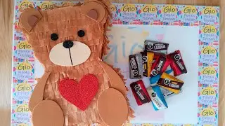 Osito Mini Pi&ntilde;ata Paso a Paso #diy #tutorial #manualidades