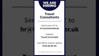 Travel Consultant - Travel Center UK