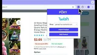 How to Import Products from Wish to Your Shopify Store Using POKY | Fast & Easy