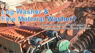 log washer & spiral washer? Best combination of ore washers to remove plastic clay for small plant.