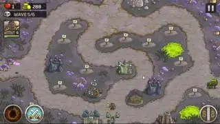 Kingdom Rush - FUNGAL FOREST - Heroic - Veteran (Hard)