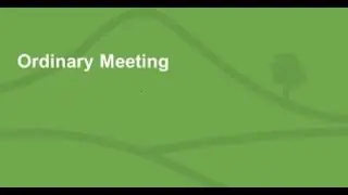 Ordinary Council Meeting - 23 July 2025.