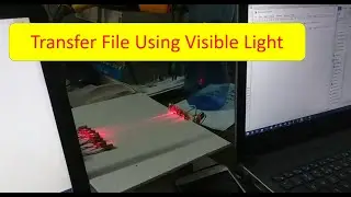 Sending File via LIFI technology