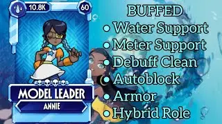 Water Specialist: [BUFFED] Model Leader (Annie) Showcase - Skullgirls Mobile 