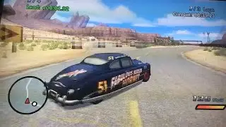 Cars The VideoGame Doc’s Lesson:Powerslide And Doc’s Challenge With Doc Hudson