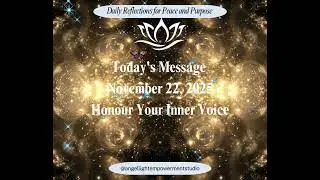 Honour Your Inner Voice #SpeakYourTruth #SoulWisdom