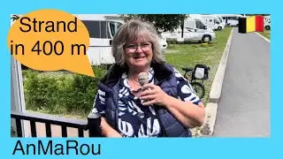 🇧🇪 Blankenberge Wohnmobilstellplatz Nordsee Camperpark Belgien West-Flandern