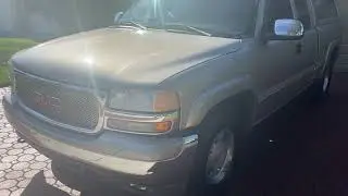 2002 GMC Sierra SLE EXTENDED CAB 4DR 4X4 Z71 OFF-ROAD TOPPER NEWER TIRES 2 FL OWNERS NICE!!!