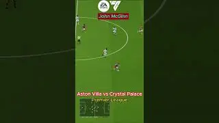 McGinn ⚽ Aston Villa vs Crystal Palace