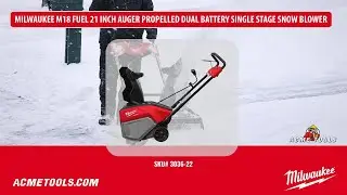 Самоходный снегоочиститель Milwaukee M18 FUEL 21