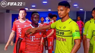 FIFA 22 PS5 | Borussia Dortmund Vs Bayern Munich Ft. Haller, Mane, | (4K HDR 60) Gameplay