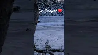 We have a little glacier going on. 😳 #Alaska #Family #AlaskaBush #Remote #Offgrid #Beautiful #nature