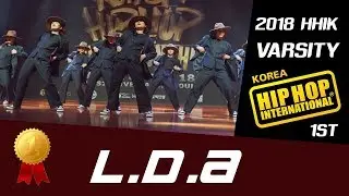 L.D.A / Gold Medalists / Varsity Division / @HHI 2018 Korea