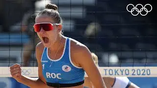Пляжницы ОКР 🏐 уверенно победили пару из Италии