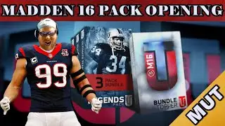► MUT 16 Pack Openings - FROZEN LEGENDS PACKS LAWRENCE TAYLOR AND JERRY RICE