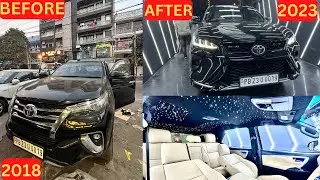 इसे कहते हैं समय पर दिमाग लगाना 🦾 Fortuner 2018 to 2023 Legender | Toyota Fortuner 2023 | Modified