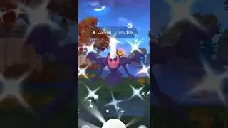 ✨I Caught 2 SHINY Darkrai In The SAME DAY In Pokemon Go!✨ #shorts #pokemon