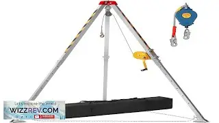VEVOR Confined Space Tripod Kit Confined Space Tripod 7' Legs Bracket