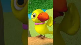 Main Tota Main Tota, मैं तोता मैं तोता, Mithu Mithu Song for Kids #shorts #cartoon #maintota #viral