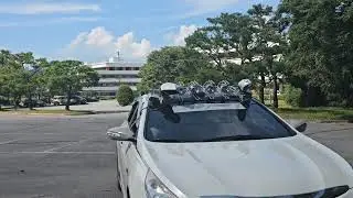 A solar wind - non-catalytic water fuel hybrid car (a wind power example)