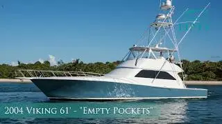 2004 Viking 61' Convertible EMPTY POCKETS - For Sale with HMY Yachts