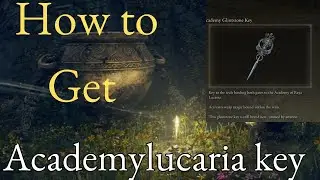 How to get academy of raya lucaria key elden ring
