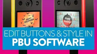 Editing Buttons & Software Style in Photo Booth Upload
